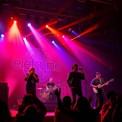 Show ao vivo da banda 'EletroSom' transmitido em alta qualidade.